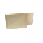 The image shows a stack of 100 new Guardian Armour C4 envelopes with gusset in manilla color. Each envelope has a secure flap with an armour gusset design, perfect for protecting important documents during transportation.