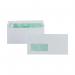 Basildon Bond DL Wallet Envelope Window White (Pack of 500) A80117 JDA80117