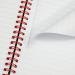 Black n Red Wirebound Ruled Polypropylene Notebook 140 Pages A5 (Pack of 5) 100080140 JDC67009