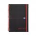 Black n Red Ruled Polypropylene Wirebound Notebook 140 Pages A5 (Pack of 5) 846350109