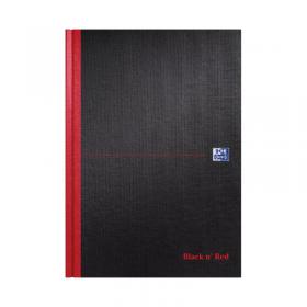 Black n Red A-Z Casebound Hardback Notebook A4 (Pack of 5) 100080432 JDC67922