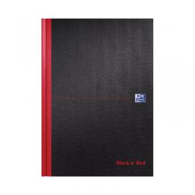 Black n Red A-Z Casebound Hardback Notebook A4 (Pack of 5) 100080432 JDC67922