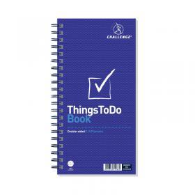 Challenge Wirebound Things To Do Today Book 280x141mm 100080050 JDC71986