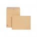 The product image features a pack of 125 Bong UK Ltd manilla envelopes, specifically the New Guardian Envelope design. Each envelope measures 406x305mm and is equipped with a PeelSeal closure. The envelopes have a classic manilla color.