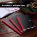 Black n Red Casebound Ruled Hardback Notebook A4 (Pack of 5) 100080446 JDD66174