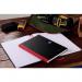 Black n Red Casebound Ruled Hardback Notebook A4 (Pack of 5) 100080446 JDD66174