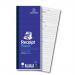 Challenge Duplicate Receipt Book 200 Sets 241x92mm (Pack of 10) 100080450 JDD86045
