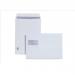 Plus Fabric C4 Envelope Pocket Window Peel and Seal 120gsm White (Pack of 250) F28749
