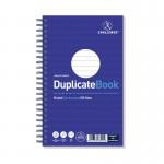 Challenge Carbonless Wirebound Duplicate Book 50 Sets 210x130mm (5 Pack) 100080469 JDF63001