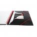 Black n Red Wirebound Polypropylene Meeting Book 160 Pages A4+ (Pack of 5) 100104323 JDH66071