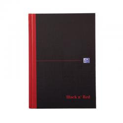 Black n Red Casebound Hardback A-Z Notebook 192 Pages A5 (Pack of 5) 100080491 JDH67197