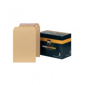 New Guardian C4 Envelope Peel/Seal 130gsm Manilla (Pack of 250) J26339 JDJ26339