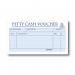 Challenge Petty Cash Book 200 Duplicate Slips 280x141mm 100080052 JDJ71989