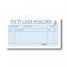 Challenge Petty Cash Book 200 Duplicate Slips 280x141mm 100080052 JDJ71989
