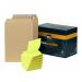 New Guardian C4 Envelope Peel and Seal Manilla (Pack of 250) FOC Post-it Notes Yellow Pk6 JDJ814007