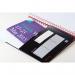 Black n Red Hardback Wirebound Project Book 200 Pages A4+ (Pack of 3) 100080730 JDK66070