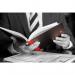 Black n Red Casebound Hardback Single Cash Book 192 Pages A4 (Pack of 5) 100080537 JDM66176