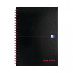 Black n Red Wirebound A-Z Hardback Notebook A4 (Pack of 5) 100080232 JDM67005