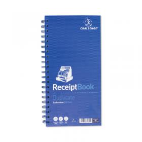 Challenge Duplicate Receipt Book 200 Sets 280x141mm 100080056 JDM71990