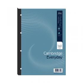 Cambridge Everyday Ruled Margin Refill Pad 160 Pages A4 (Pack of 5) 100080234 JDM76003