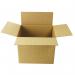 The image shows the Jiffy Single Wall Corrugated Dispatch Cartons, measuring 305x254x254mm in a classic brown color. The pack contains 25 boxes, each with the SC-11 SKU. The sturdy packaging is suitable for shipping and storage purposes.