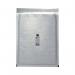The photograph shows a pack of 50 Jiffy Padded Envelopes in Size 7, measuring 340x445mm each. The envelopes are white in color and made of Jiffy Airkraft material, providing reliable protection for your items during shipping. JL-7 and JF13700 are among the identifiable codes on the packaging.