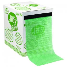 Jiffy Recycled Bubble Box Roll 300mmx50m Green 43010 JF79371
