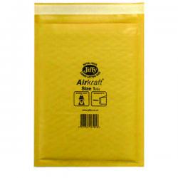 Cheap Stationery Supply of Jiffy AirKraft Bag Size 1 170x245mm Gold GO-1 (Pack of 10) MMUL04603 JF79532 Office Statationery