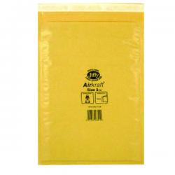 Cheap Stationery Supply of Jiffy AirKraft Bag Size 3 220x320mm Gold GO-3 (Pack of 10) MMUL04604 JF79533 Office Statationery