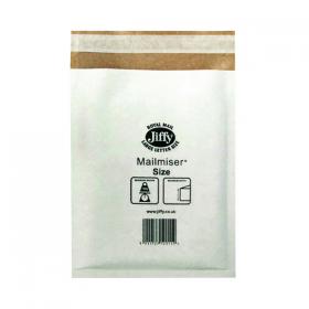 Jiffy Mailmiser Size 2 205x245mm White MM-2 (Pack of 100) JMM-WH-2 JFM2
