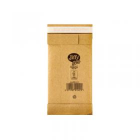 Jiffy Padded Bag Size 00 105x229mm Gold PB-00 (Pack of 200) JPB-00 JFP00