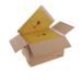 Jiffy Padded Bag Size 1 165x280mm Gold PB-1 (Pack of 100) JPB-1