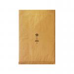 The image shows a stack of golden Jiffy Eco Padded Envelopes, with the brand name and size JPB-8 JFP8 clearly printed on each bag. The envelopes measure 442x661mm and come in a pack of 50. The padded bags are designed to protect and cushion your items during shipping.