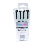 Ergo-Brite Drywipe Marker Rubber Grip Black (Pack of 4) JN10106 JN10106