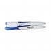 5 Star Ergo-Brite Drywipe Marker Rubber Grip Blue (Pack of 48) WB101-BL JN13121