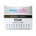 5 Star Ergo-Brite Drywipe Marker Rubber Grip Blue (Pack of 48) WB101-BL JN13121