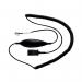 JPL Universal Headset Bottom Lead RJ11 80-200cm Coiled Black BL-10+P JP95185