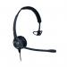 JPL 611PM Professional Monaural Adjustable Wideband Audio Headband Black JPL-611-PM JP95341