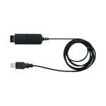 JPL USB/Jabra GN Quick Disconnect Bottom Lead Cable With Universal Connection Lead Black BL-053+GN JPL95778
