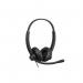 JPL Commander-2 V2 Binaural Headset USB A-C Adapter works on all major softphones 575-344-004 JPL95902
