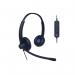 JPL Commander-2 V2 Binaural Headset USB A-C Adapter works on all major softphones 575-344-004 JPL95902