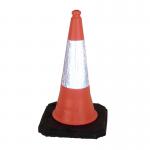 Red Weighted Traffic Cone With Reflective Sleeve 750mm JAA060220654 JS71400