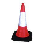 Red Weighted Traffic Cone With Reflective Sleeve 750mm JAA060220654 JS71400