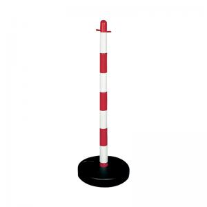 JSP Demarcation Barrier Chain Support Post RedWhite 404046 JS71403