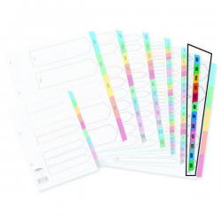 Cheap Stationery Supply of Concord Index Jan-Dec A4 White with Multicoloured Tabs 02401/CS24 JT02401 Office Statationery
