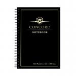 Concord Jotta Notebook 140 Page A5 Black (Pack of 5) 8959-CON JT18959