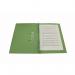 Exacompta Guildhall Transfer File 285gsm Foolscap Green (Pack of 25) 346-GRNZ JT22204