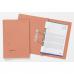 Exacompta Guildhall Transfer File 285gsm Foolscap Orange (Pack of 25) 346-ORGZ
