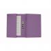 Exacompta Guildhall Transfer Spiral Pocket File 315gsm Foolscap Mauve (Pack of 25) 349-MVEZ JT27214