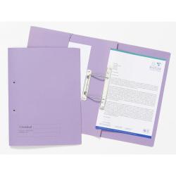 Cheap Stationery Supply of Exacompta Guildhall Transfer Spiral Pocket File 315gsm FC Mauve (Pack of 25) 349-MVEZ JT27214 Office Statationery